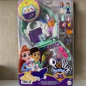 Purple and White Doll Playset with Accessories